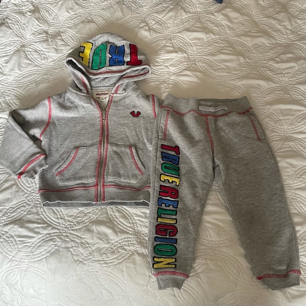 True Religion Hoodie and Sweatpants set